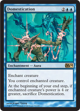 Domestication (Magic 2014 Core Set) Medium Play