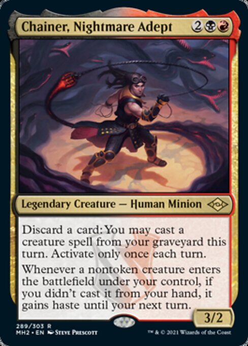 Chainer, Nightmare Adept (Modern Horizons 2) Near Mint