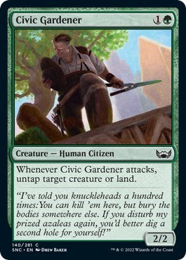 Civic Gardener (Streets of New Capenna) Near Mint Foil