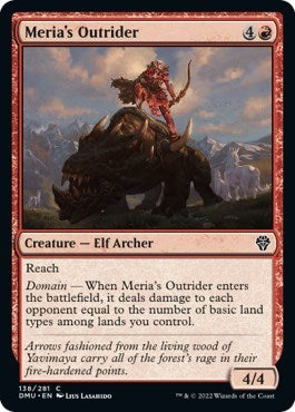 Meria's Outrider (Dominaria United) Near Mint