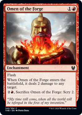 Omen of the Forge (Theros Beyond Death) Near Mint