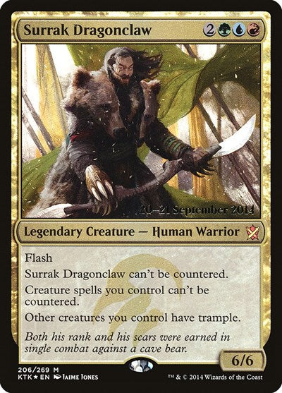 Surrak Dragonclaw (Promos: Prerelease Cards) Near Mint Foil