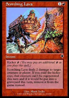 Scorching Lava (Invasion) Medium Play