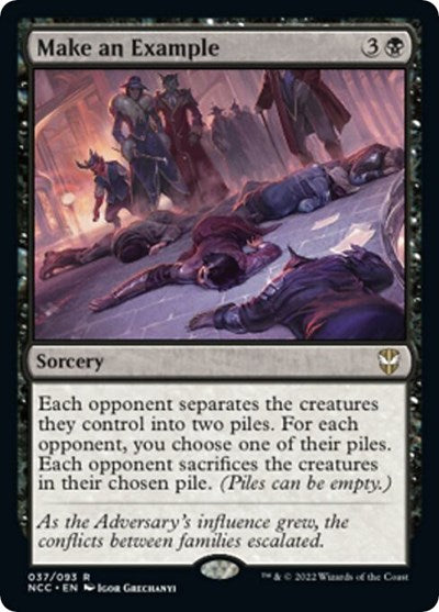 Make an Example (Commander: Streets of New Capenna) Near Mint