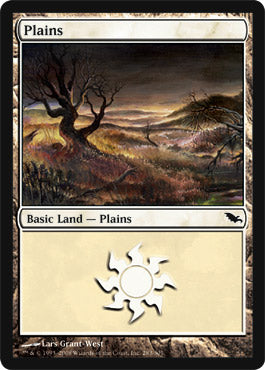 Plains (284) (Shadowmoor) Medium Play