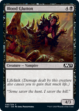 Blood Glutton (Magic 2021 Core Set) Near Mint