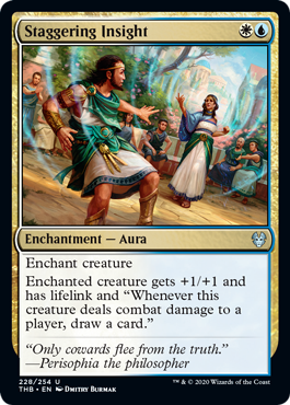 Staggering Insight (Theros Beyond Death) Light Play
