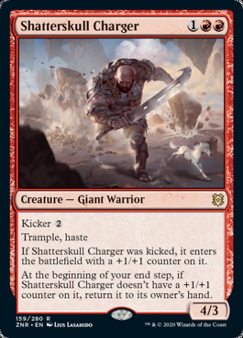 Shatterskull Charger (Zendikar Rising) Near Mint Foil