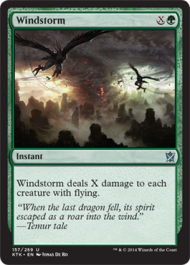 Windstorm (Khans of Tarkir) Medium Play