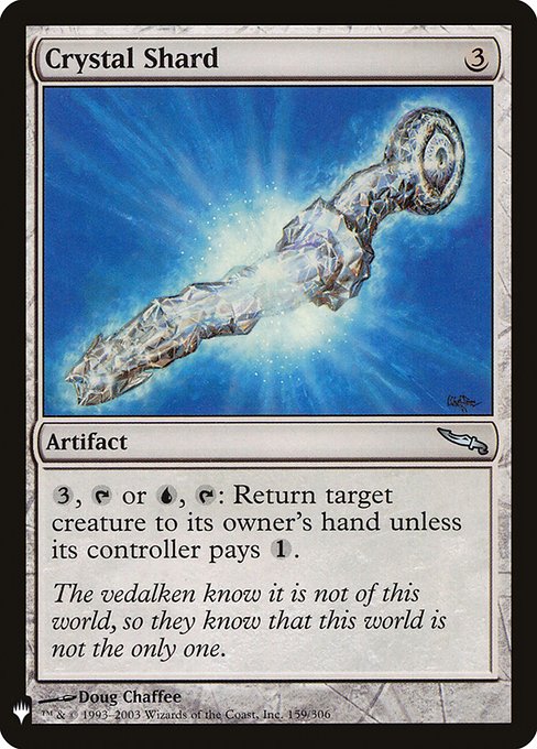 Crystal Shard (Mystery Booster) Near Mint