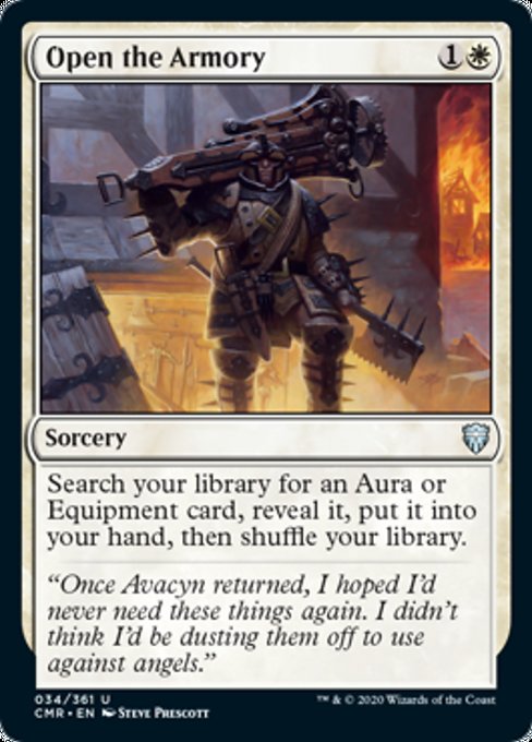 Open the Armory (Commander Legends) Light Play