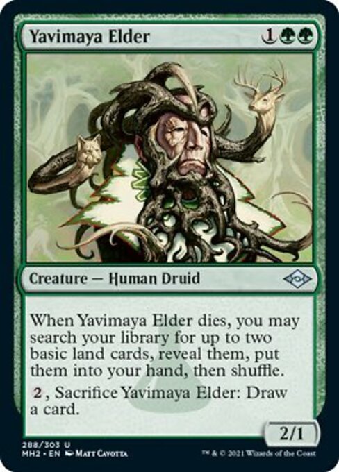 Yavimaya Elder (Modern Horizons 2) Near Mint Foil