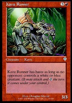 Kavu Runner (Invasion) Medium Play