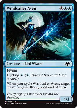 Windcaller Aven (Modern Horizons) Near Mint