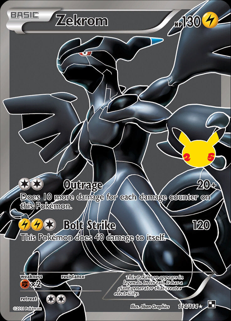 Zekrom (114/114) [SWSH: Celebrations Classic Collection]