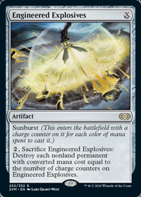 Engineered Explosives (Double Masters) Near Mint Foil