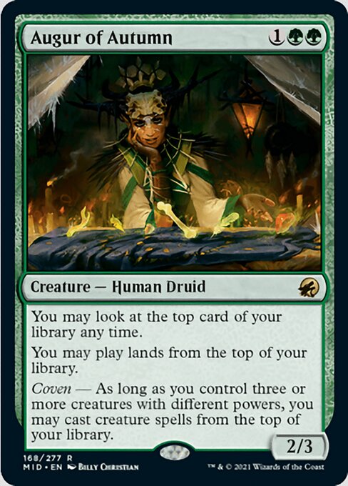 Augur of Autumn (Innistrad: Midnight Hunt) Near Mint