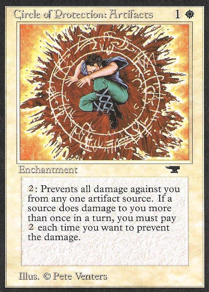 Circle of Protection: Artifacts (Antiquities) Heavy Play