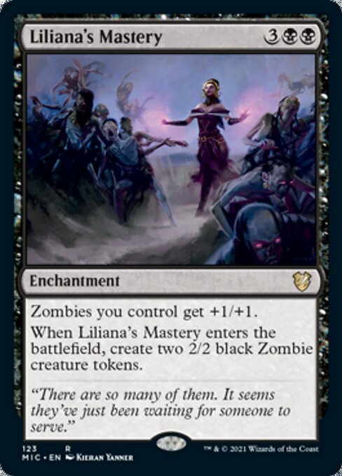 Liliana's Mastery (Commander 2021 Midnight Hunt) Near Mint