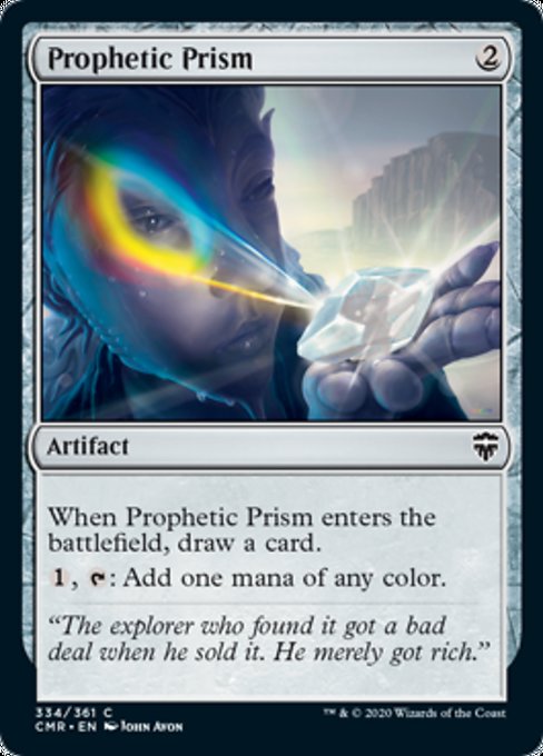 Prophetic Prism (Commander Legends) Light Play