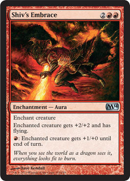 Shiv's Embrace (Magic 2014 Core Set) Near Mint