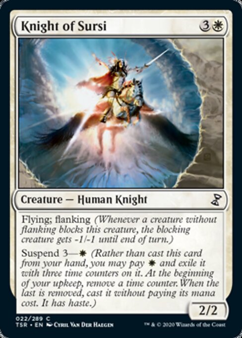 Knight of Sursi (Time Spiral Remastered) Near Mint Foil