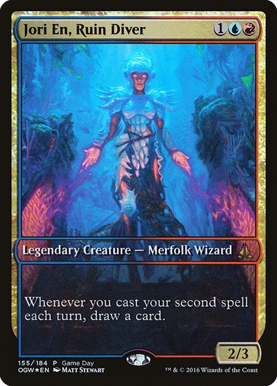 Jori En, Ruin Diver (Promos: Game Day and Store Championship) Near Mint Foil