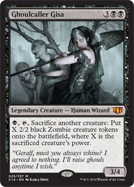 Ghoulcaller Gisa (Commander 2014 Edition) Medium Play