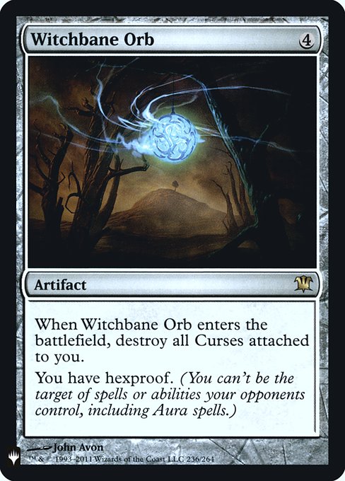 Witchbane Orb (Mystery Booster Retail Edition Foils) Near Mint Foil