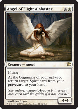 Angel of Flight Alabaster (Innistrad) Light Play Foil