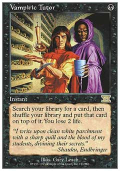 Vampiric Tutor (Classic 6th Edition) Near Mint