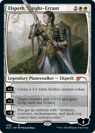 Elspeth, Knight-Errant (Secret Lair) Near Mint Foil