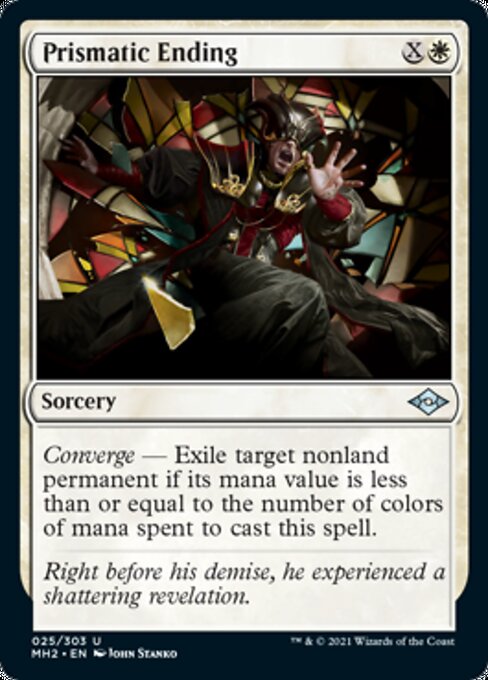 Prismatic Ending (Modern Horizons 2) Medium Play Foil