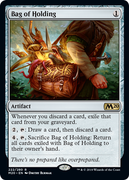 Bag of Holding (Magic 2020 Core Set) Near Mint