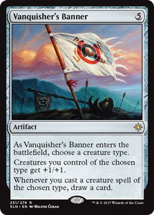 Vanquisher's Banner (Ixalan) Light Play