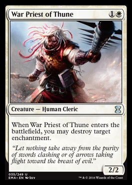 War Priest of Thune (Eternal Masters) Near Mint