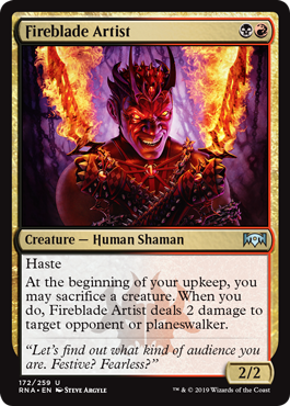 Fireblade Artist (Ravnica Allegiance) Near Mint