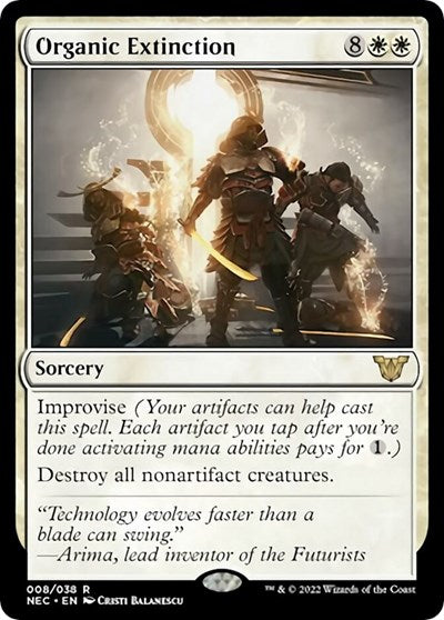 Organic Extinction (Commander: Kamigawa: Neon Dynasty) Light Play
