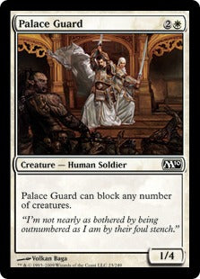 Palace Guard (Magic 2010 Core Set) Near Mint