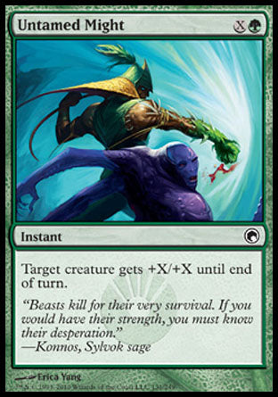 Untamed Might (Scars of Mirrodin) Medium Play