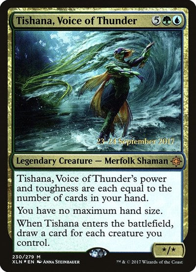 Tishana, Voice of Thunder (Promos: Prerelease Cards) Near Mint Foil