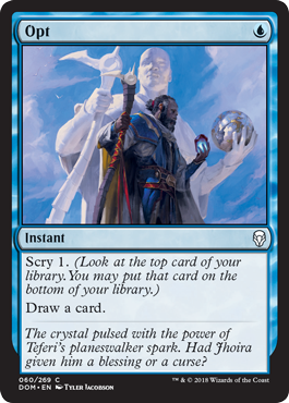 Opt (Dominaria) Light Play