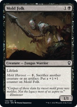Mold Folk (Commander Legends: Battle for Baldur's Gate) Light Play Foil