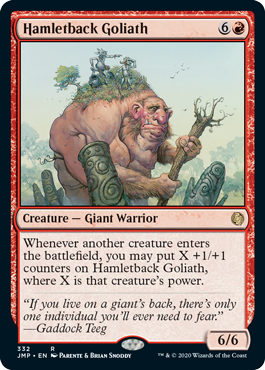 Hamletback Goliath (Jumpstart) Light Play