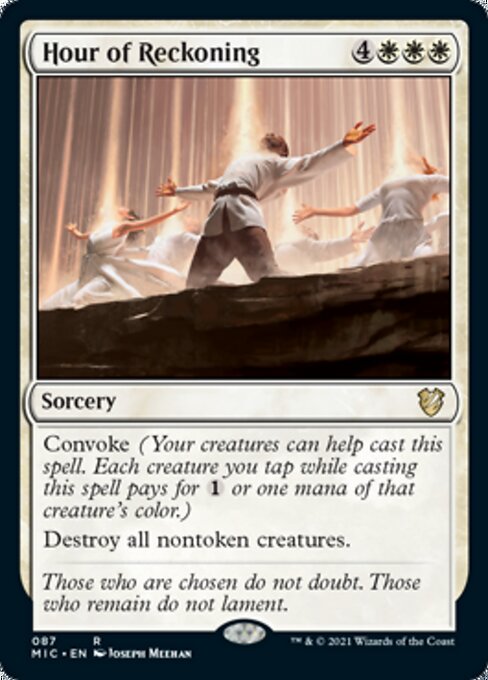 Hour of Reckoning (Commander 2021 Midnight Hunt) Near Mint