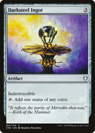 Darksteel Ingot (Commander Anthology Volume II) Light Play