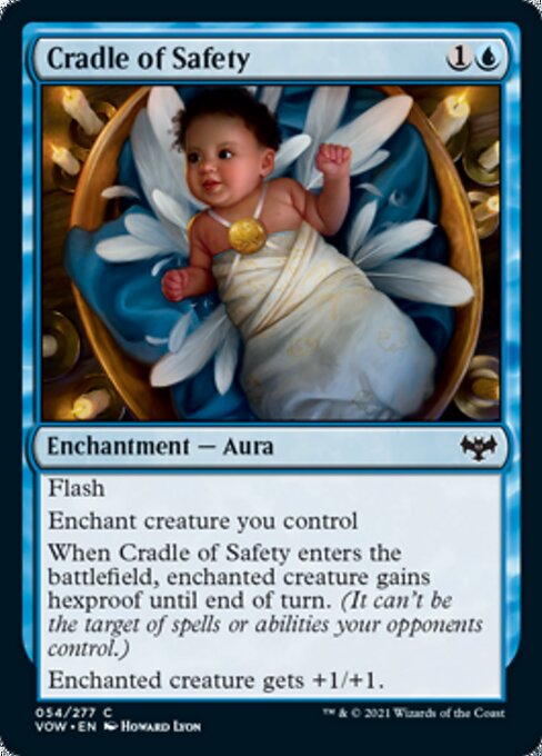 Cradle of Safety (Innistrad: Crimson Vow) Near Mint Foil