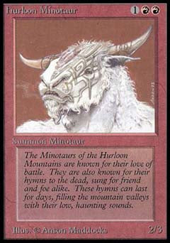 Hurloon Minotaur (Beta) Medium Play