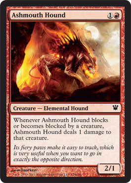 Ashmouth Hound (Innistrad) Light Play Foil