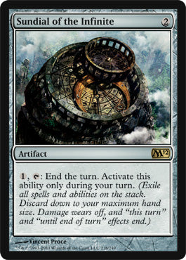 Sundial of the Infinite (Magic 2012 Core Set) Near Mint